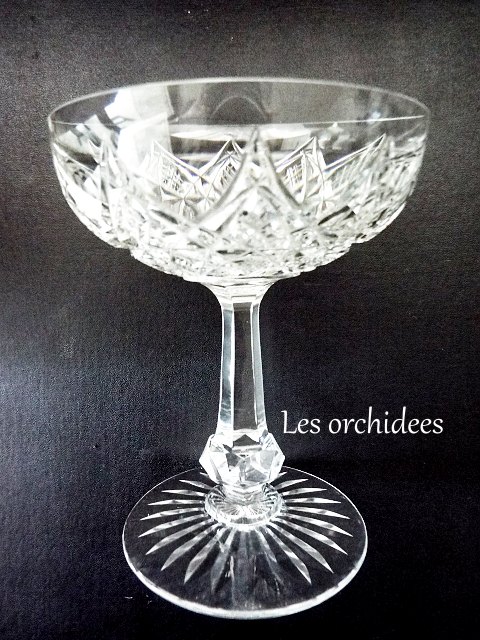 old baccarat colbert コルベール　シャンパングラス