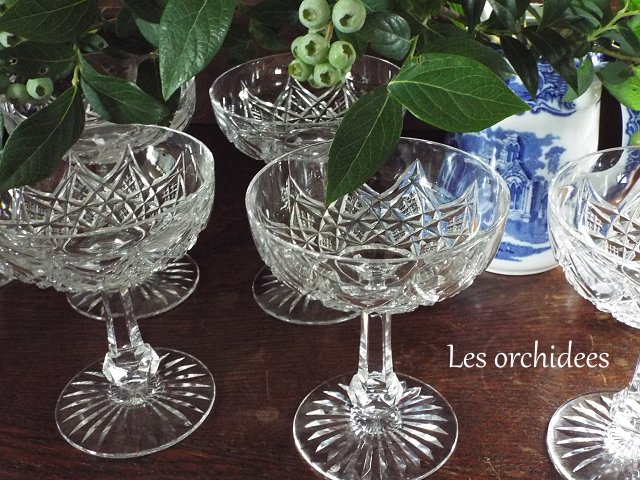 old baccarat colbert コルベール　シャンパングラス