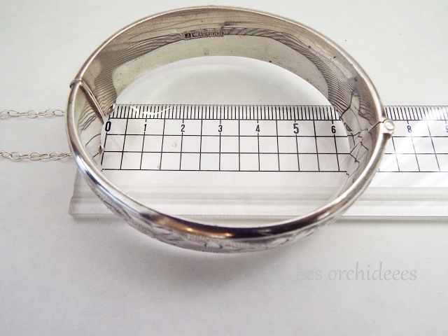 英国vintage sterling silver bracelet