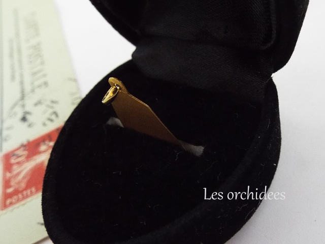 フランスヴィンテージ18金メダイ