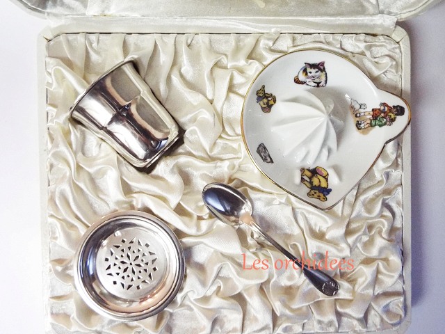 フランス　ビンテージ　オレンジプレッセ　セット　sv950＆リモージュ