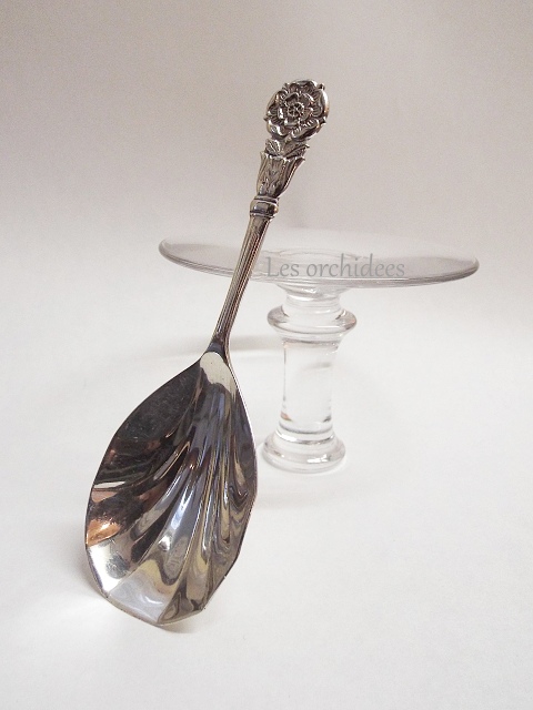uk vintage sterling silver tea caddy spoon tudor rose